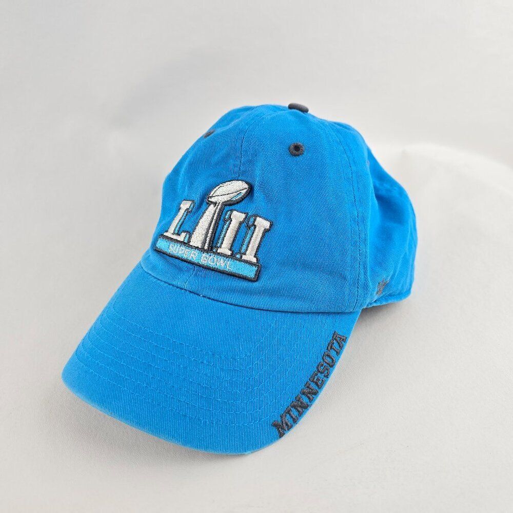 Super Bowl 53Hat Mens OS Blue Strapback  '47 Embroidered Minnesota NFL Football